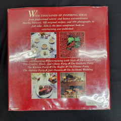 Entertaining by Martha Stewart Cookbook Hardcover Dust Jacket 1982 310 pages