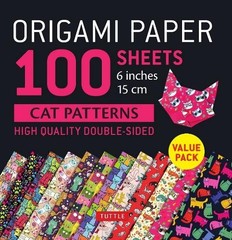 Origami Paper 100 sheets Cat Patterns 6″ (15 cm)