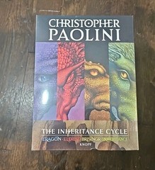 The Inheritance Cycle 4-Book Trade Paperback Boxed Set Paolini NEW! FREE SHIP!