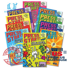 Press Start Books 1-10 Complete Collection Set Kids Chapter Books Paperback