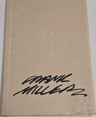 Frank Miller Cartoons as Commentary HC 1983 1st Ed Illustrated Signed Inscribed