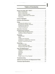 UNIDEN UBC 120XLT Scanner Operating Guide Manual – WIRE BOUND – TOUGH COVERS