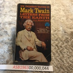 Letters from the Earth Classic Paperback Book by Mark Twain Fawcett Crest 1962