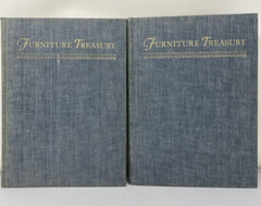 Furniture Treasury Volume 1 & 2 Wallace Nutting, Macmillan NY VOL 1&2
