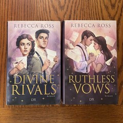 German Divine Rivals + Ruthless Vows Rebecca Ross Sprayed Edges
