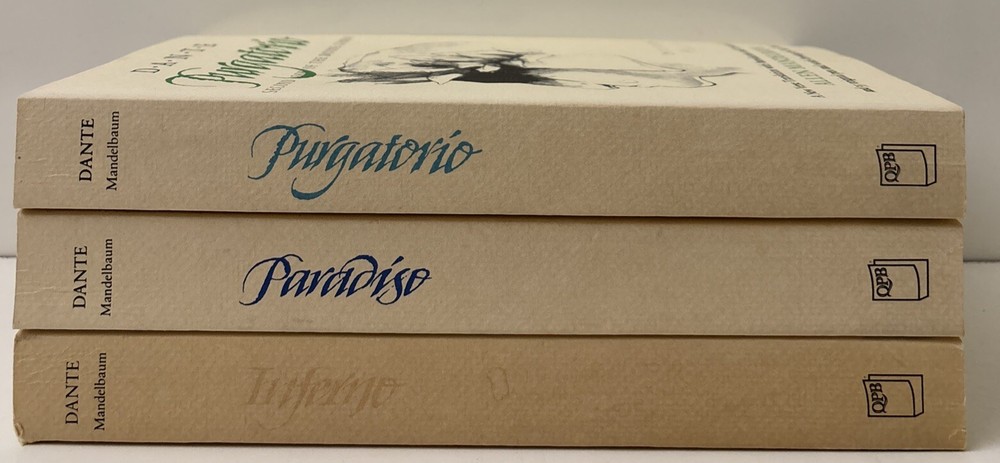 Divine Comedy – Dante Alighieri (Mandelbaum translation) QPB tpb 3 volume set GD