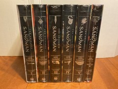 THE ABSOLUTE SANDMAN Neil Gaiman HC Slipcase Set Volumes 1-5 & Overture Sealed