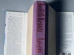 Signed Dated First Edition LOVERS Judith Krantz Romance Novel