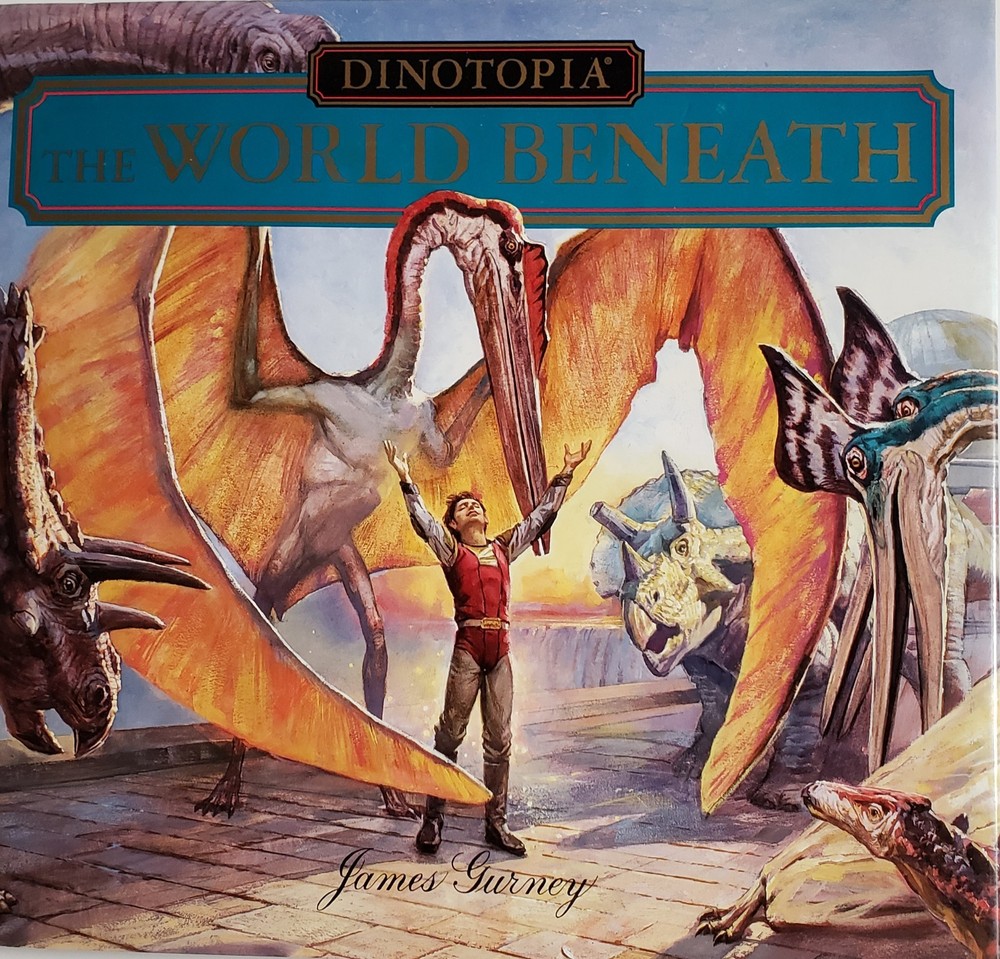 Dinosaurs “Dinotopia – The WORLD BENEATH” by James Gurney. New HC w/DJ 1st Ed.