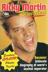RICKY MARTIN REVEALED 1999 4″x6″ Mini Magazine Color Photos Inside 100 Pages