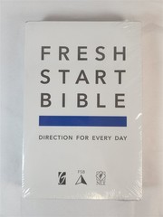 Fresh Start Bible Direction For Every Day (Gateway Press) *NEW*