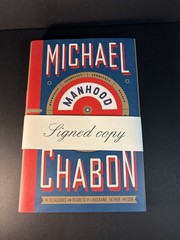 Michael Chabon “Manhood For Amateurs” Signed UK Edition Fourth Estate