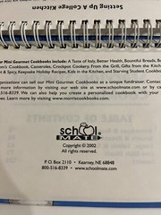 Starving Student Cookbook – School Mate – 2002 150+ Recipes
