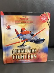 Aerial Fire Fighters (Disney, Planes) : Cartoon Pop-Up by AZ Books (2015, Board