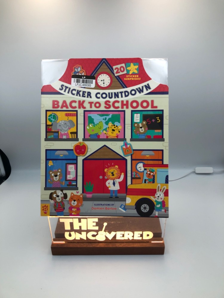 Odd Dot Sticker Countdown: Back to School (Hardback)