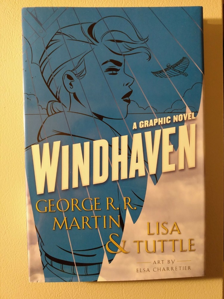 Windhaven, A Graphic Novel, George R.R. Martin& Lisa Tuttle, Hard Cover Book,…