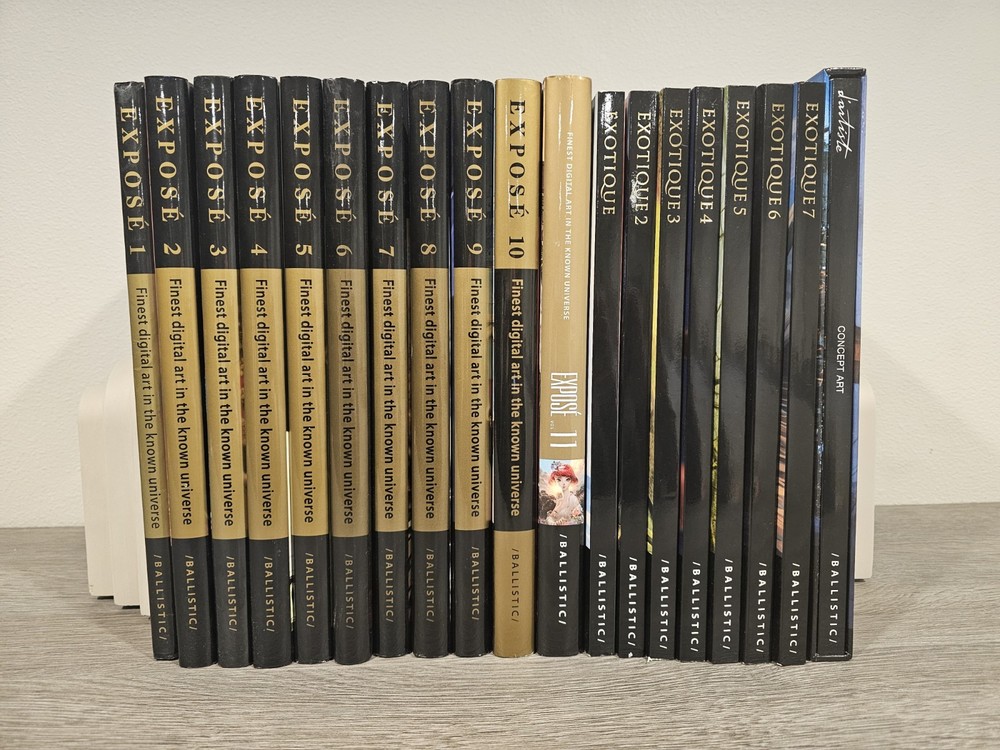 Rare Ballistic Publishing Collection of 19. Expose 1-11, Exotique 1-7 +Concept