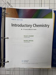 Introductory Chemistry : A Foundation 9th Edition by D. DeCoste and S. Zumdahl