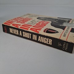 Never A Shot In Anger Oldfield 1989 Normandy Museum Edition Capra Press Signed
