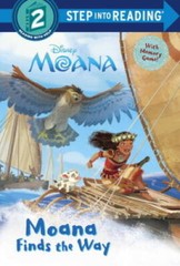 Moana Finds the Way (Disney Moana) (Step into Reading) – Paperback – GOOD
