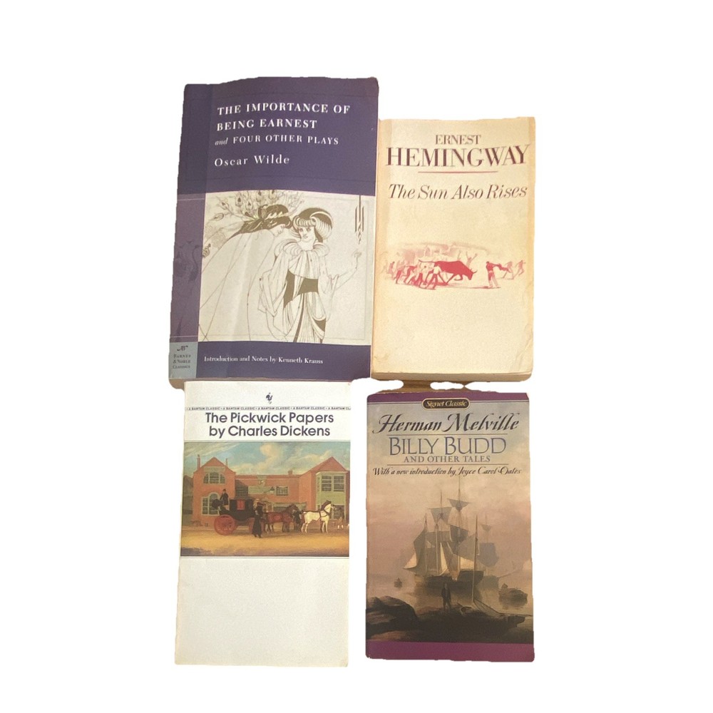 Classic Started Lot Wilde Hemingway Dickens