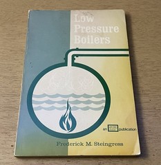 Vtg 1970 Low Pressure Boilers Frederick Stringless Paperback Book ATP 170 Pages