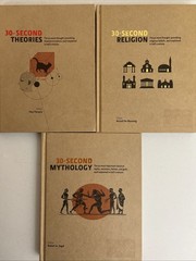30-Second Series Book Lot 3 – Science Mythology Religion Quick Learning Set HC