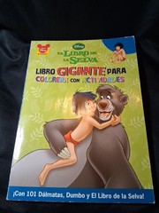 Vintage El Libro De La Selva Spanish Disney Coloring Book 2008 RARE