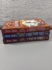Pages & Co. Book Series 1-3 Anna James Paperback Book Wanderers Lost Fairy Map