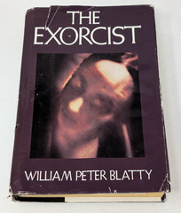 The Exorcist by William Peter Blatty Hardcover 1971 Book of the Month Club VTG