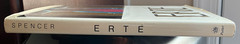Erte Hardcover 1981 Charles Spencer Illustrated Art Deco Clarkson Potter VG w/DJ