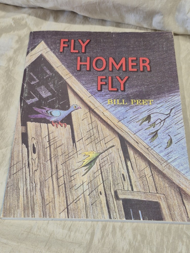 Vintage 1969 Fly Homer Fly Bill Peet Children’s Book Sandpiper Illust. Paperback