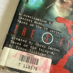 X Files YA #07 Control by Owens, Everett; Nielsen, Cliff