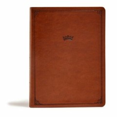 CSB Tony Evans Study Bible, British Tan Leathertouch: Study Notes and Commentary