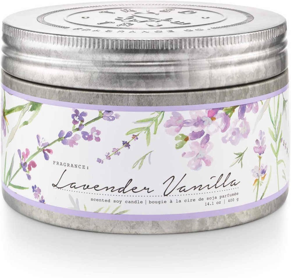 Lavender Vanilla Candle, 14.1 Oz. Tin