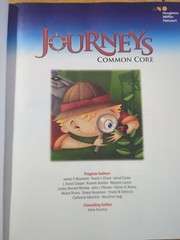 Journeys Ser.: Journeys : Common Core Student Edition Volume 3 Grade 1 2014…