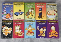 Garfield Classics Volume 3 4 5 8 10 11 13 14 17 19 Jim Davis Paperback Book Lot