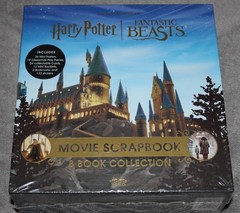 Harry Potter & Fantastic Beasts Movie Scrapbook 8 Book Collection Box Set NEW