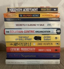 10 Book Lot Business Self Help Sales Productivity Motivation Wall Street