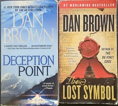 Dan Brown Robert Langdon Paperback Books – YOU CHOOSE Lot – BUY 3 GET 1 FREE