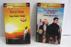 20 Harlequin 2000-2004 Super Romance Book Lot: Cattleman’s Bride, Becca’s Baby
