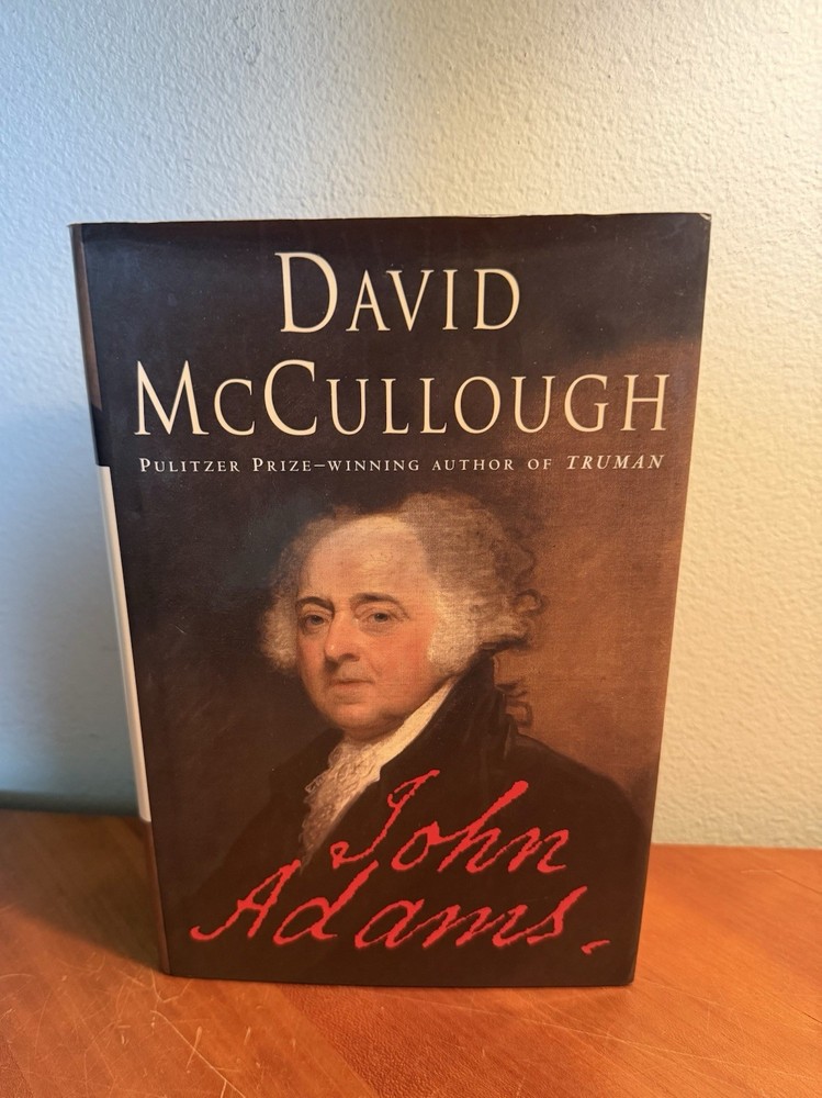 David McCullough “John Adams” New, Unread & Hardcover