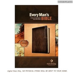 Every Man’s Bible: New Living Translation, Deluxe Explorer E, New Living Transla