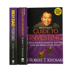 Rich Dad Poor Dad Robert T. Kiyosaki 3 Books – Paperback