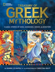 Treasury of Greek Mythology: Classic Stories of Gods, Goddesses, Heroes & – GOOD