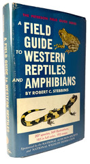 Peterson Field Guide to Western Reptiles, Robert Stebbins HCDJ, Near fine