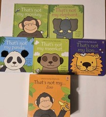 Usborne Touchy Feely Books That’s Not My Zoo Box Set Fiona Watt Sensory Skills