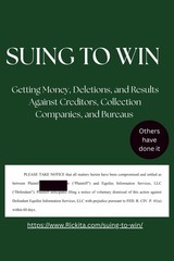 SUING TO WIN: GETTING MONEY, DELETIONS, AND RESULTS AGAINST CREDI… Rickita Can