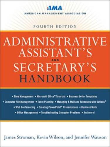 Administrative Assistant’s and Secretary’s Handbook – Hardcover – GOOD