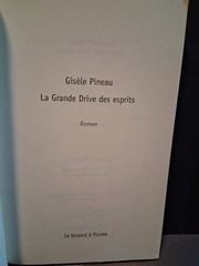 La Grande Drive des esprits
